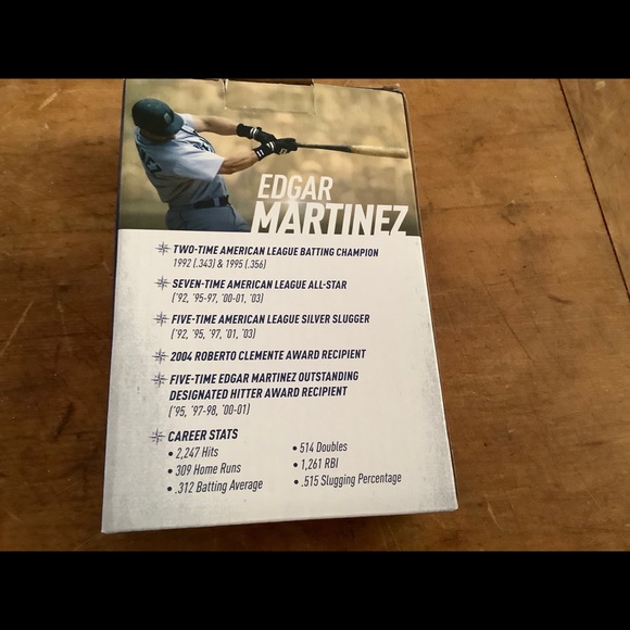 Hall of Fame Plaque Edgar Martinez - Picture 7 of 8